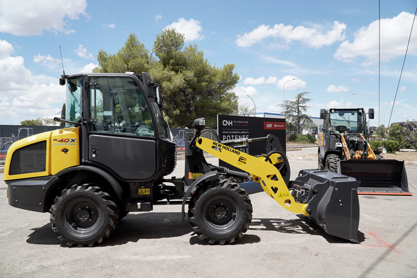 CNH otwiera linię produkcyjną elektrycznych kompaktowych ładowarek kołowych w Lecce